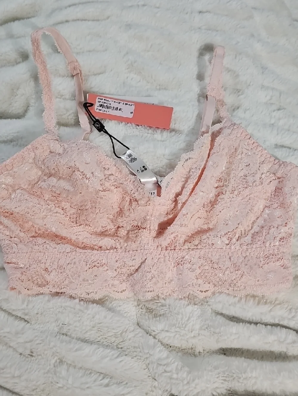 Cosabella Lace Bralette in Light Blush‎ Pink